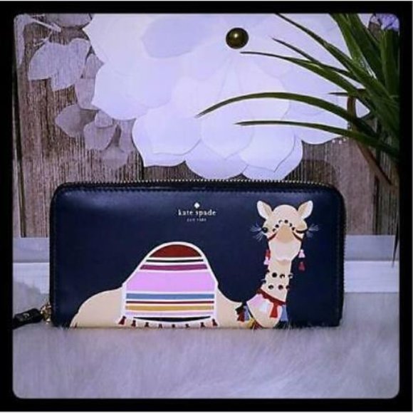 Kate spade WLRU4841 Camel Neda Wallet NWT PRICE FIRM - Picture 2 of 8
